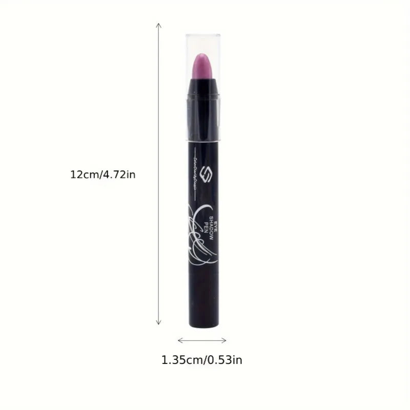 Glittering Eyeshadow Sticks Glitter Pearl Finish Grey Pink Easy Apply