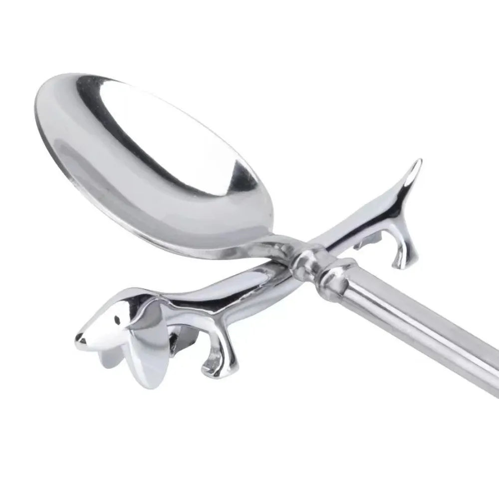 Cute Fawn & Dog Cutlery Holder – Zinc Alloy Tableware Rest Cutlery Rest Holder Zpaxo