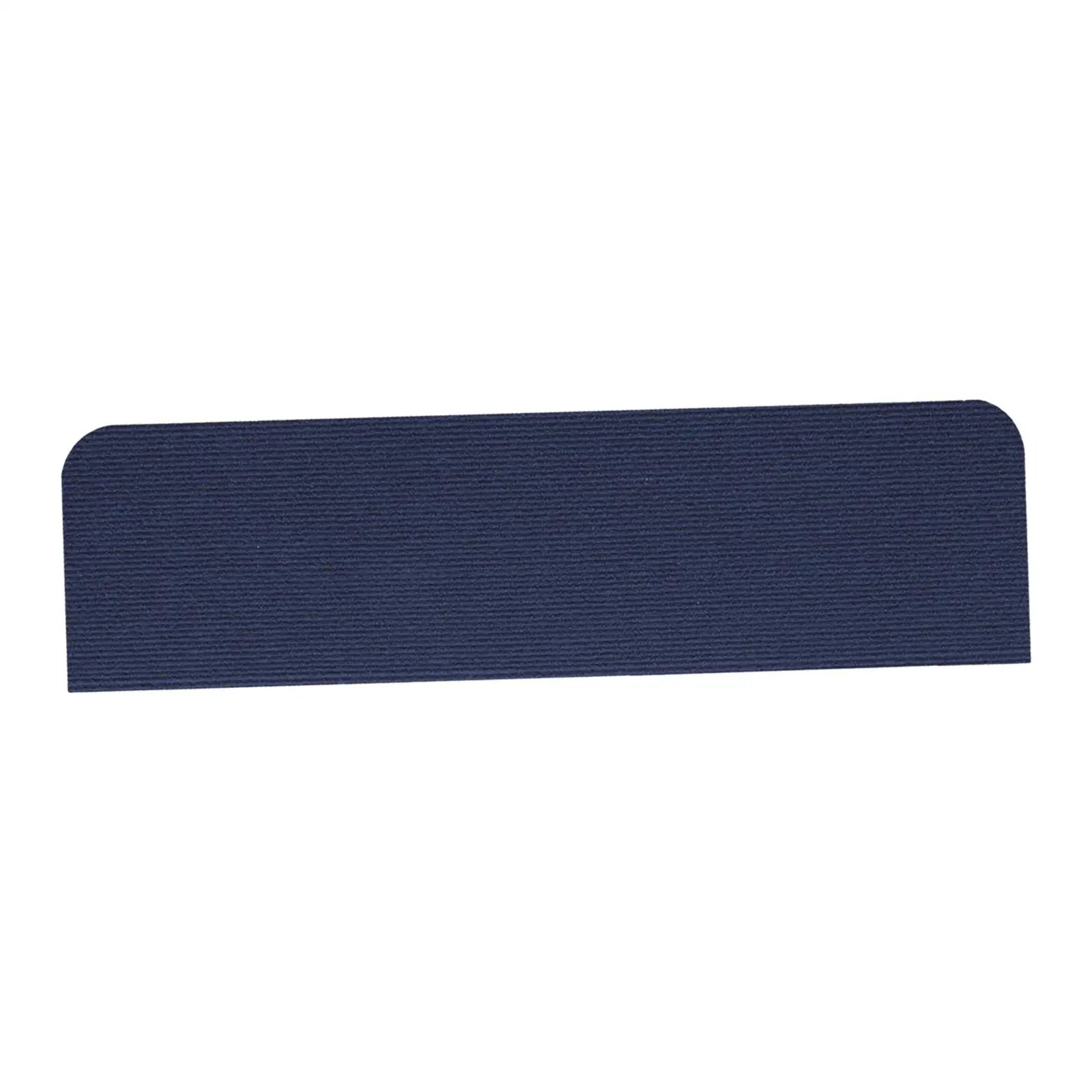 Anti-Slip Stair Tread Carpet 30x8in | Non-Slip Step Rug Mats Stair Tread Carpet Zpaxo Dark Blue