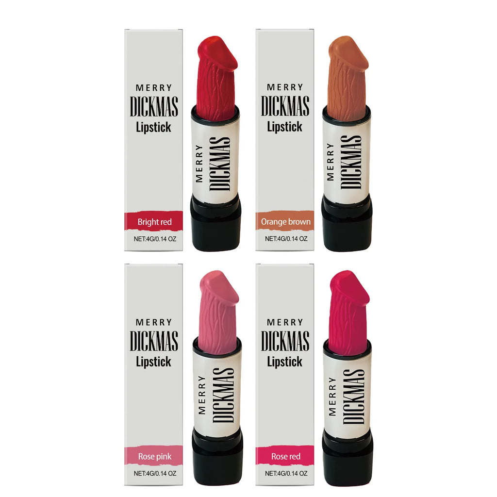 Christmas Secret Party Waterproof Fade-Resistant Multi-Color Lipstick Smooth Flowing Naturally Pigmented Matte Texture lipstick Zpaxo