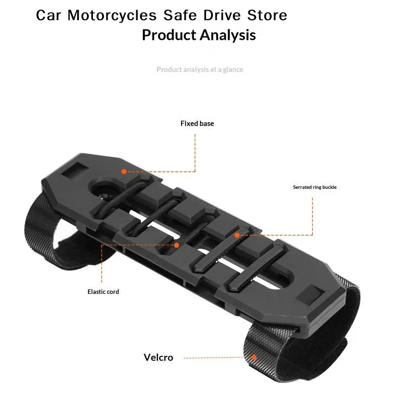 Mountain Bikes Energy Gel Holder Elastic Buckles Cycling Accessories