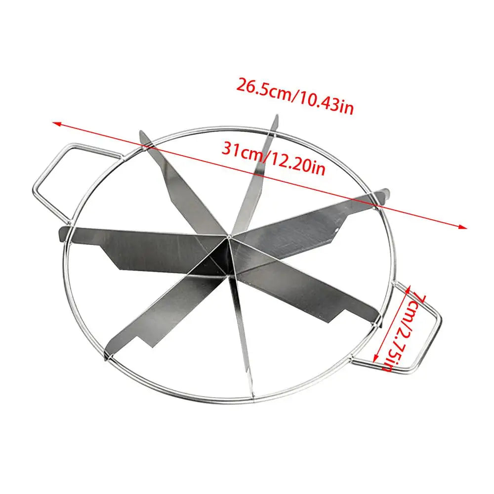 Stainless Steel Cake Divider Slicer 6 7 8 Divisions Cheese Pizza Zpaxo B
