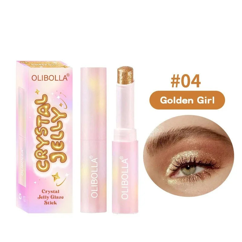 Watery Jelly Eyeshadow Stick Multi-color Pearlescent Glitter Zpaxo B-04