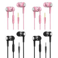 Wired Sport In-Ear Earphones with Mic & Volume Control 3.5mm