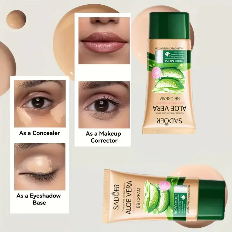 Aloe Vera BB Cream-hydrating Concealing Collagen Full Coverage Zpaxo