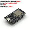 ESP32 Development Board CH340C WiFi + Bluetooth Ultra-Low Power Dual Core ESP32-DevKitC-32 32U Expansion Board 30pin For Arduino Zpaxo CH340C 30pin
