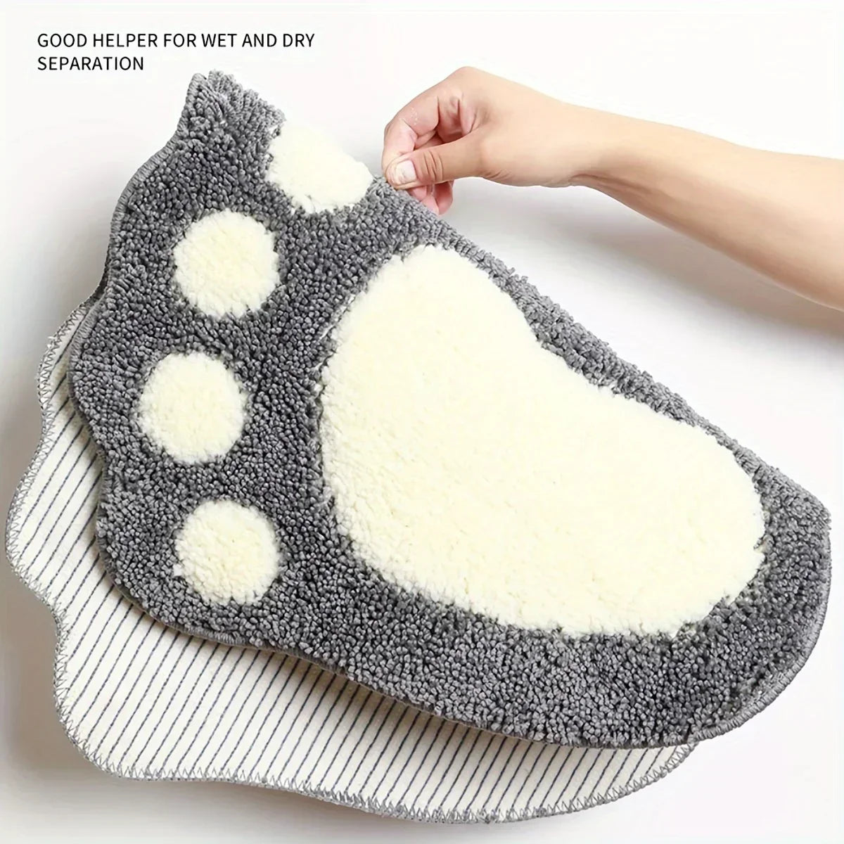 1 Bath Mat Anti Slip Absorbent Ultra-fine Fiber Soft Comfortable