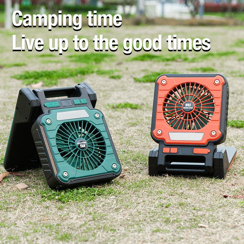 Outdoor Camping Fan Portable USB Tent Lighting LED Multifunctional
