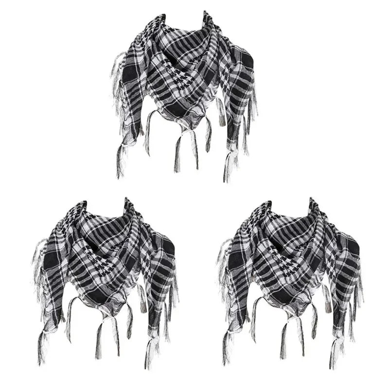 Keffiyeh Tactical Desert Scarf – Unisex Shemagh Head Wrap