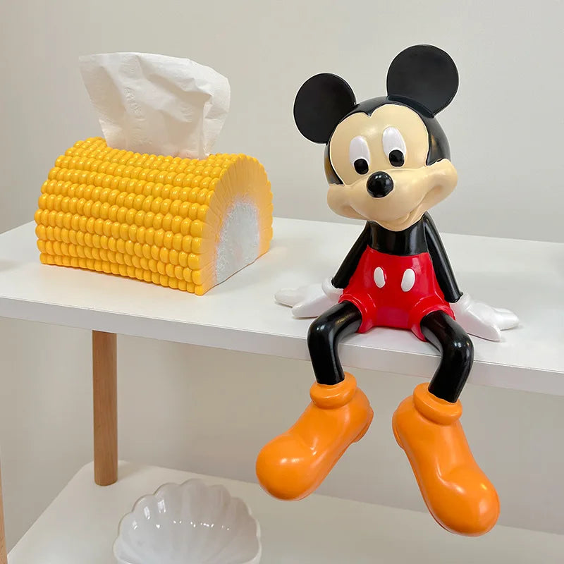 Creative Simulation Corn Paper Box Living Room Household Tissue Box Desktop Decoration Ornament Personalized Tissue Storage Box Zpaxo