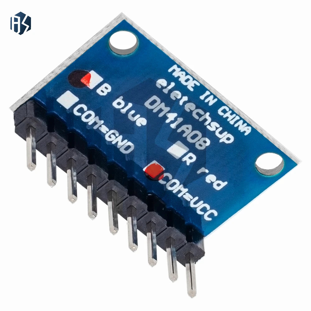 3-24V 8 Bit Blue/Red Common anode/cathode LED indicator Module Breadboard starter kit Board for MCU ARM 3d printer UN-O MEGA2560 Zpaxo