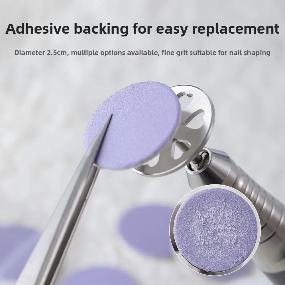 Self-adhesive Replaceable Buffing Disc Remove Dead Skin Calluse Zpaxo