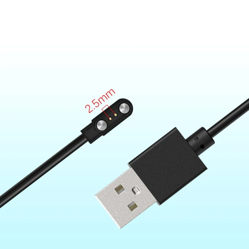 Charging Cable Replacement for Willful IP68/Willful/SW021/ID205U/ID205S USB Cord for Smartwatch Zpaxo