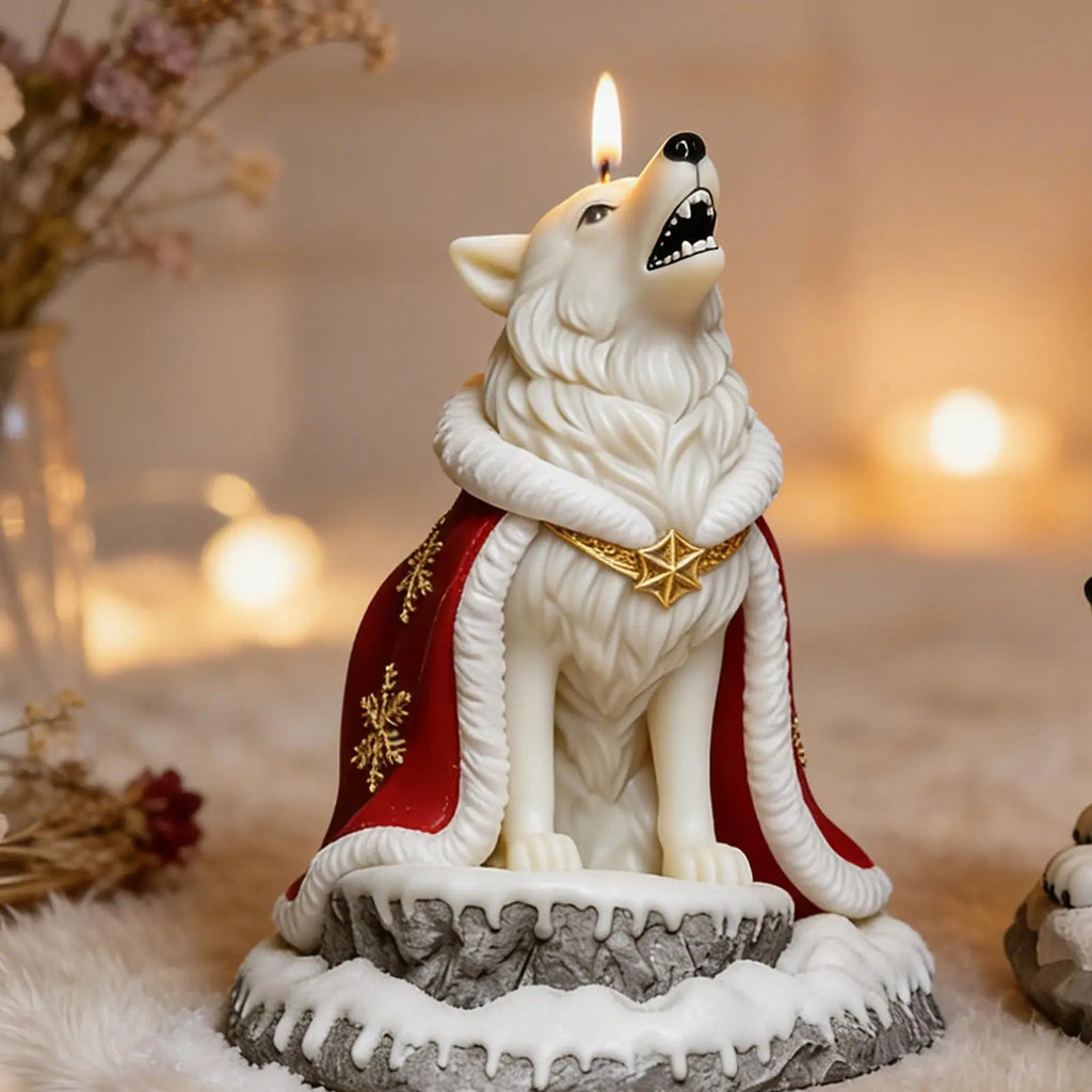 Dog Candle Mold Animal Epoxy Casting Mould 3D Soap Wax Cake DIY Home