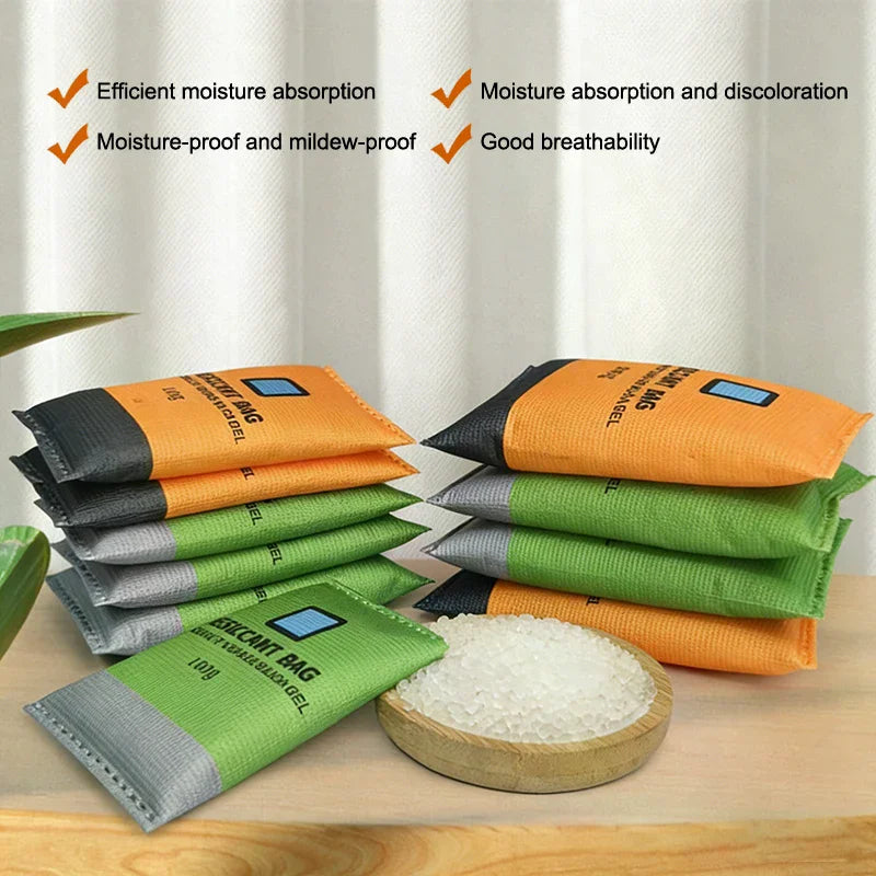 RV Car Humidity Absorbent Bags - Silicone Dehumidifier Pouches For Cars Trucks SUVs, Moisture & Condensation Control Zpaxo