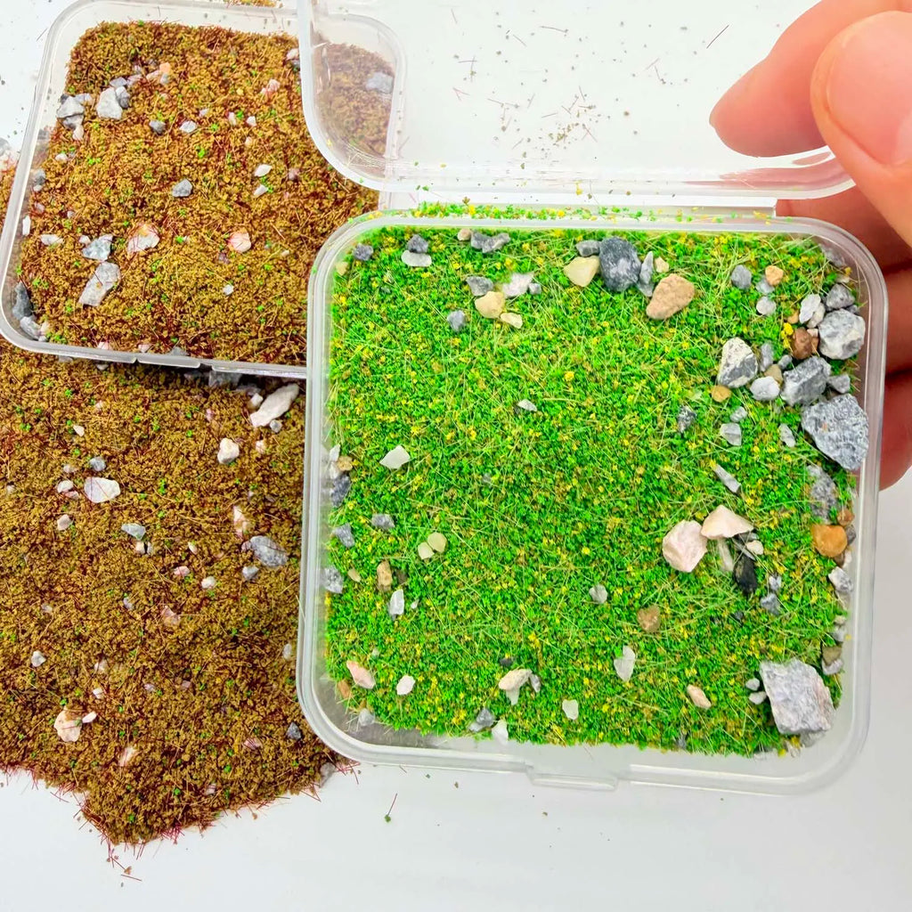 30g DIY Terrain Powder Kit – Diorama, Wargaming & Scenery Terrain Scenery Powder Zpaxo