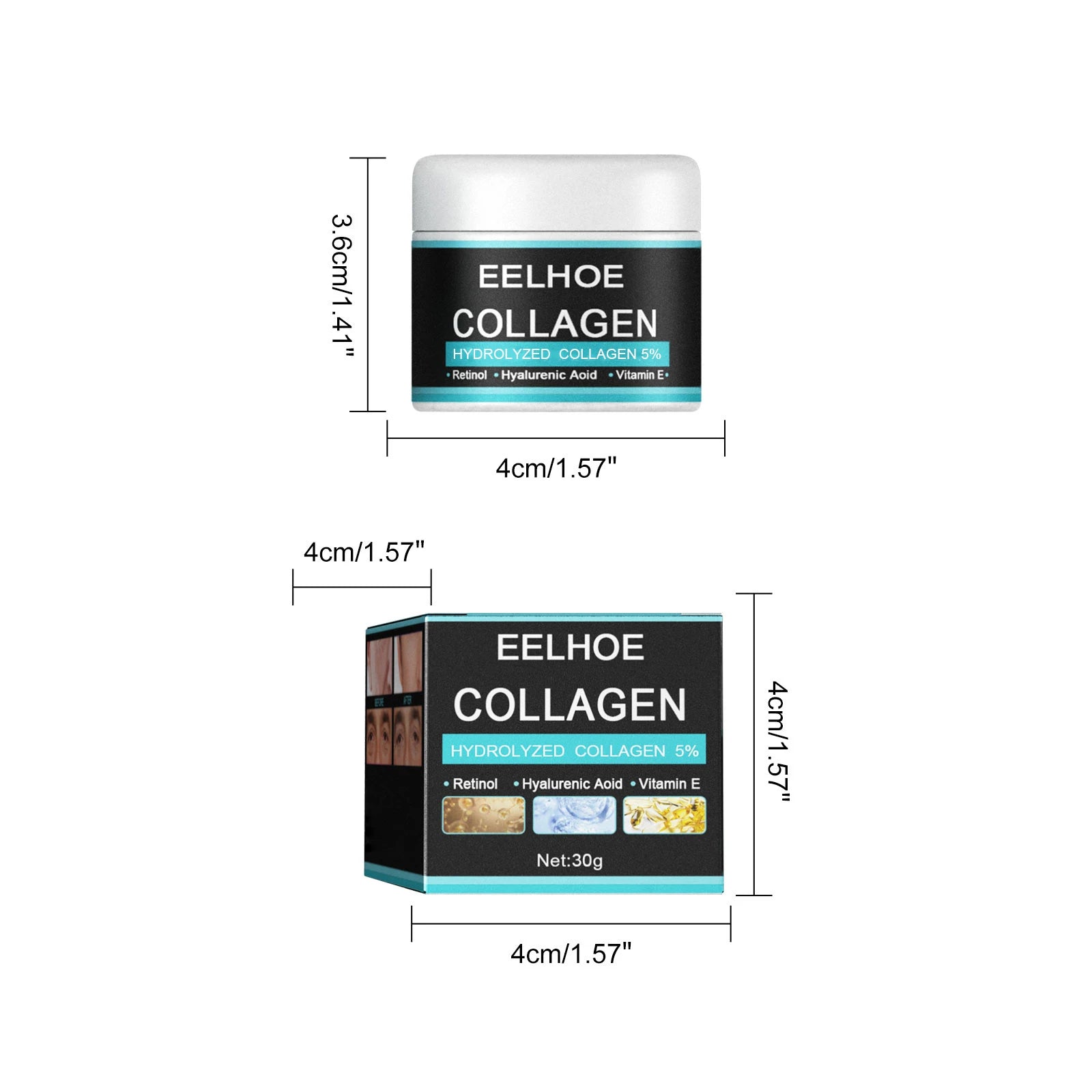 Men's Collagen Anti-Aging Face Cream – Firm, Brighten & Hydrate Men's Face Cream Zpaxo