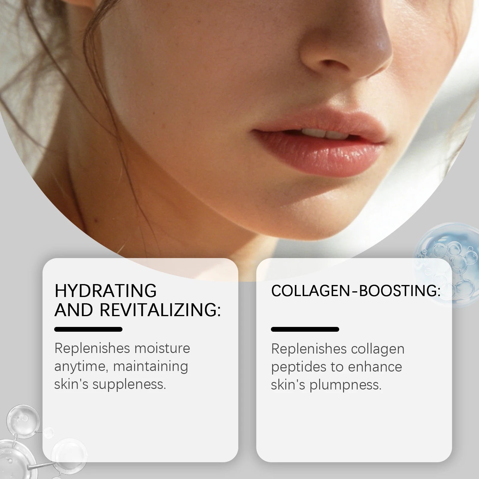 Moisturizing Mist Facial Serum Spray Hydrating Peptide Gentle & Nourishing Barrier Protection Deep Hydration Lock Anti-Dryness Zpaxo
