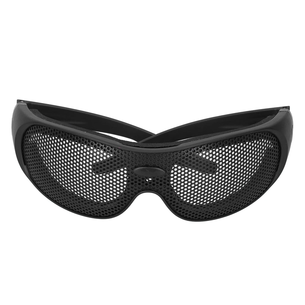 Impact Resistant Glasses UV400 Goggles Safety Iron Mesh Pattern