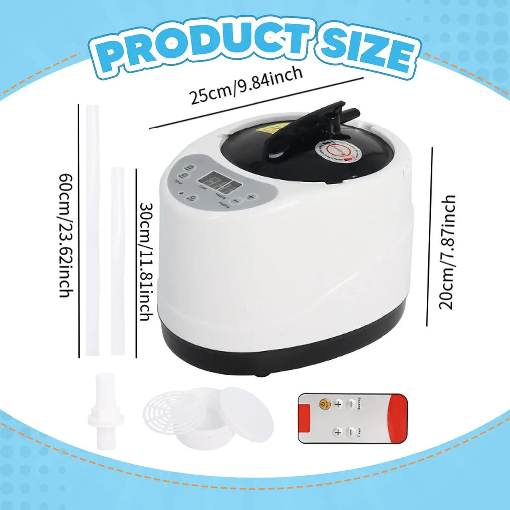 3L Portable Sauna Steam Generator – Home Spa & Remote Sauna Steam Generator Zpaxo