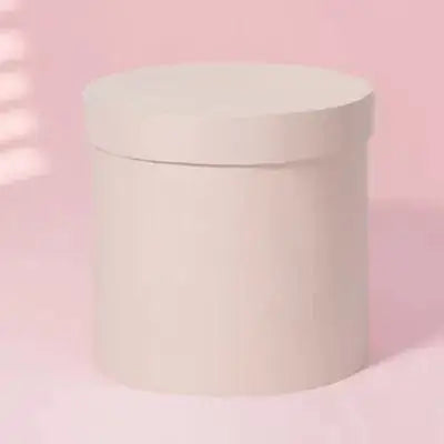 Cylinder Flower Boxes Mini Round Bucket Durable Paper Floral Holder