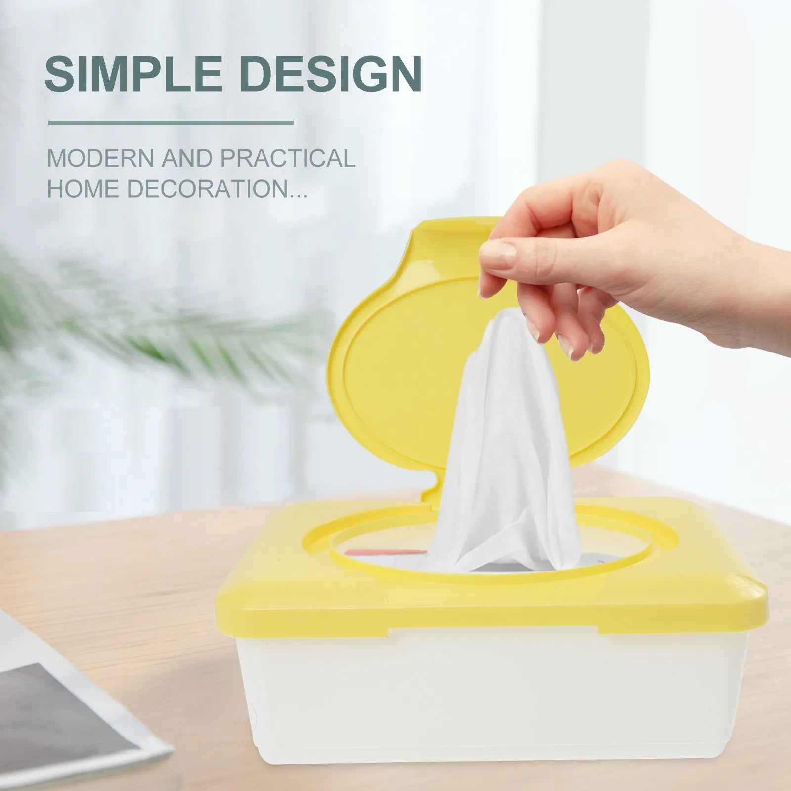 Infant Wipe Dispenser Stylish Portable Lightweight Baby Wipes Case
