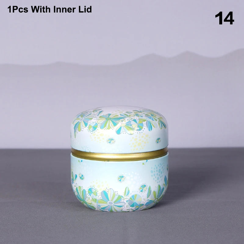 CMSmall Portable Storage Boxes Tea Caddy Box Containers Candle Cans Zpaxo 14