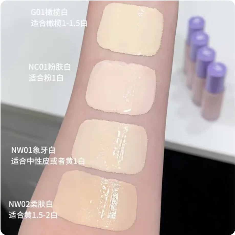 Girlscrush Foundation Skin Dewy Glow Luminous Finish Lightweight Dry Zpaxo
