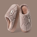 Trend Winter Couple Indoor Non-slip Warm Slippers Home Slides Casual