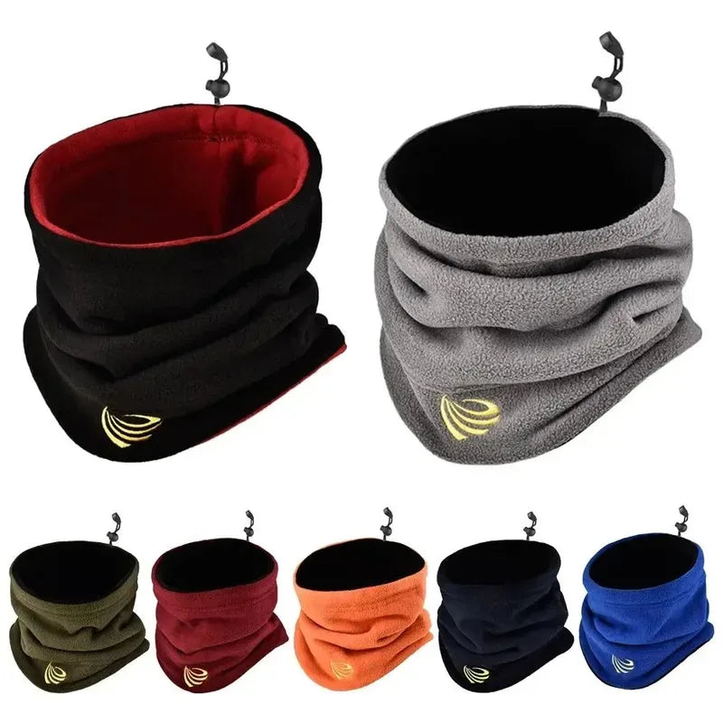 Fleece Neck Gaiter Ski Scarf & Half Face Mask 2/3 Pack