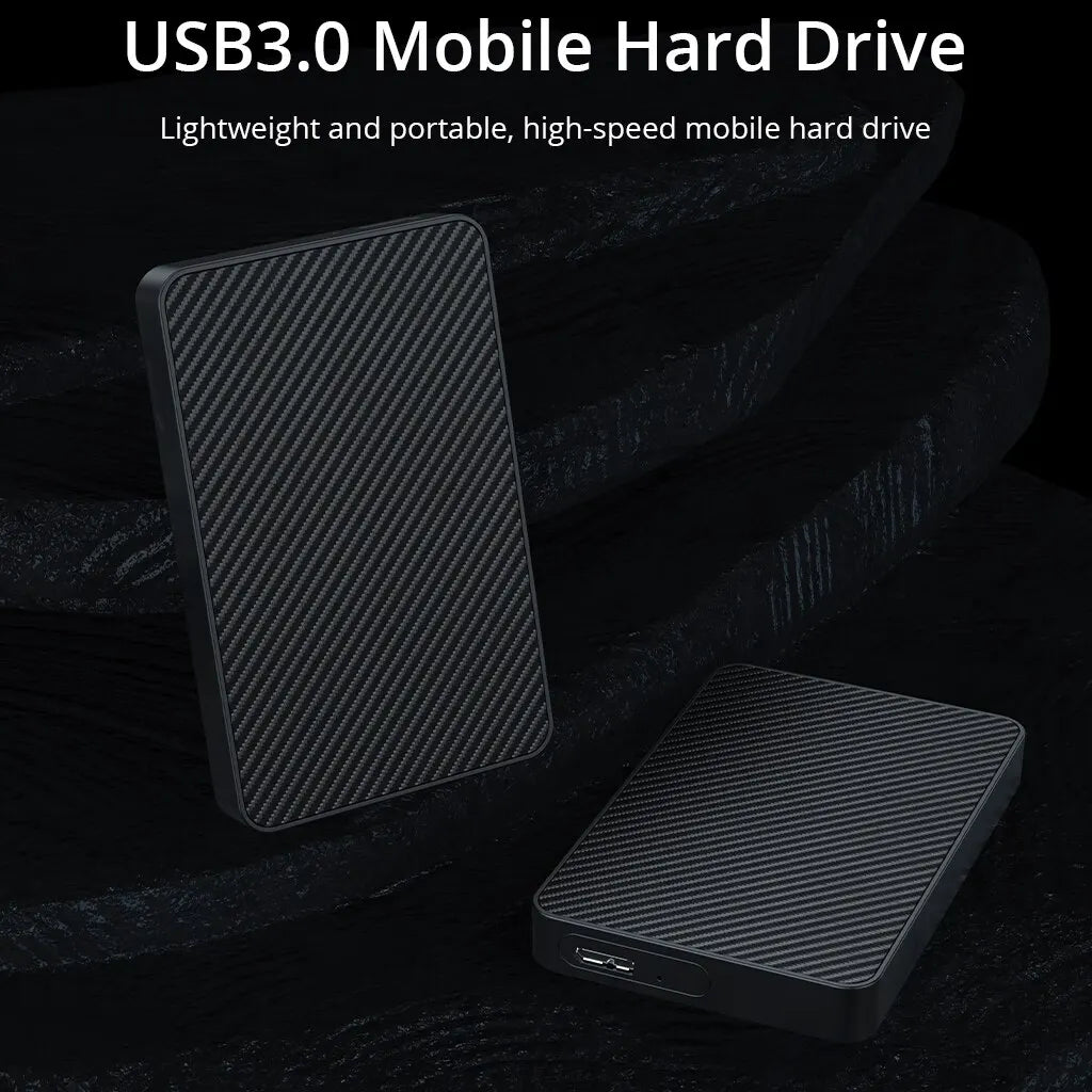 External Hard Drive 2.5 Portable Hard Drive HDD 250GB 320GB 500GB 1TB USB3.0 for Desktop PC Laptops Gaming Consoles TV PS5 Xbox Zpaxo