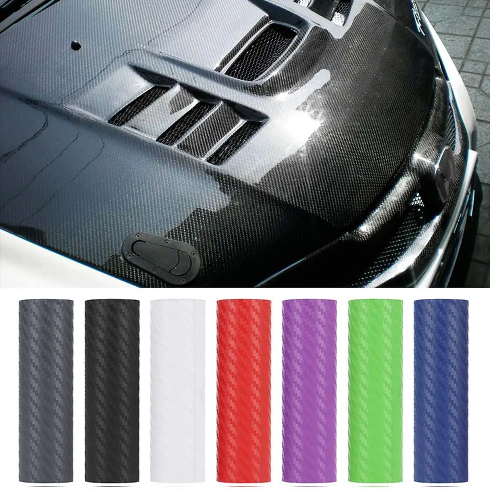 Wrap Sheet Roll Film 3D Car Carbon Fiber Vinyl Decal Sticker Zpaxo
