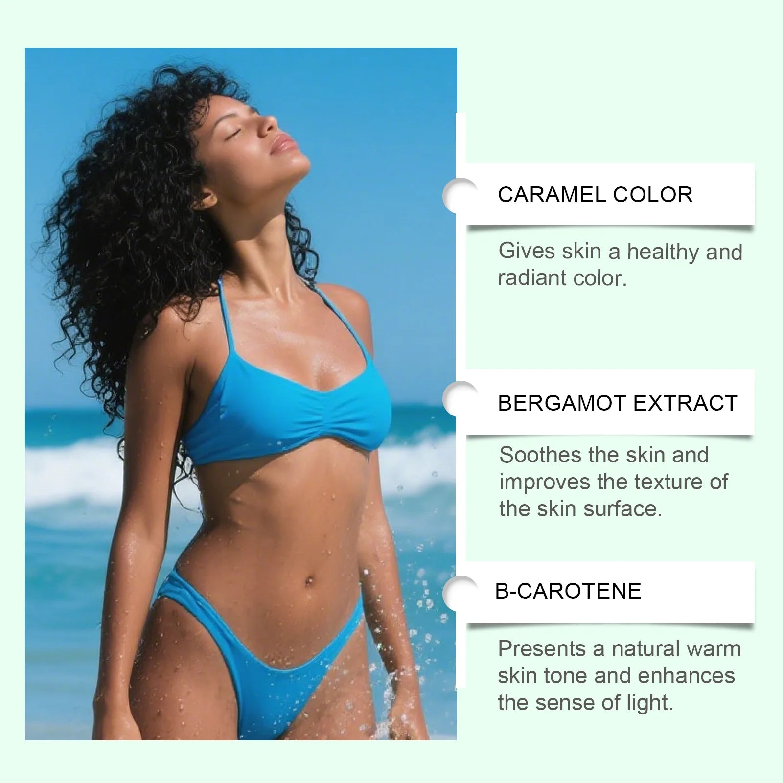 OceAura Bergamot Bronze Body Cream – Self Tanner & Moisturizer Self Tanning Cream Zpaxo