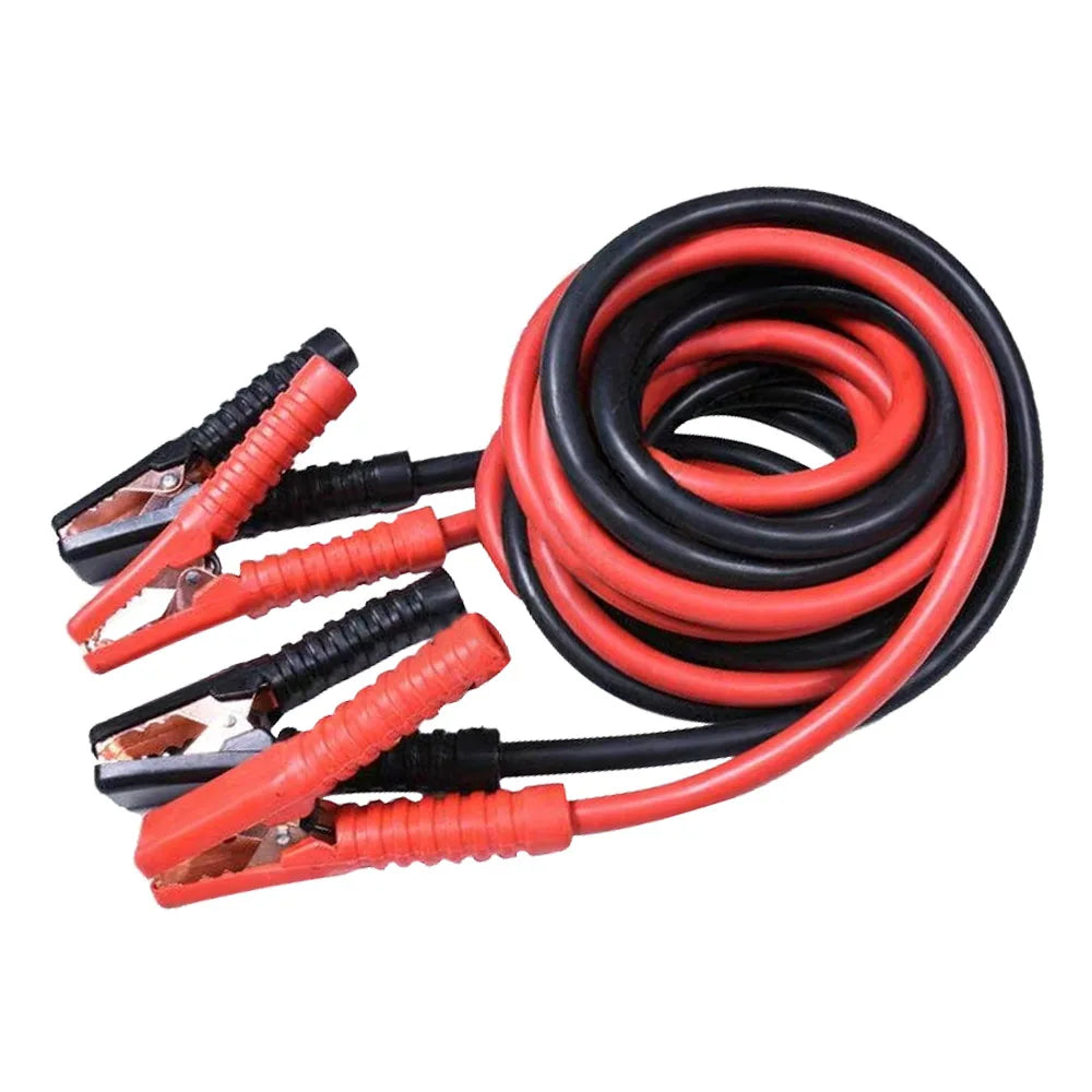 Auto Battery Heavy Duty Jumper Cables 4M 2000A Booster Cables For Cars Truck SUV Positive And Negative Firewire Jump Start Cable Zpaxo upgrade 4M 2000A