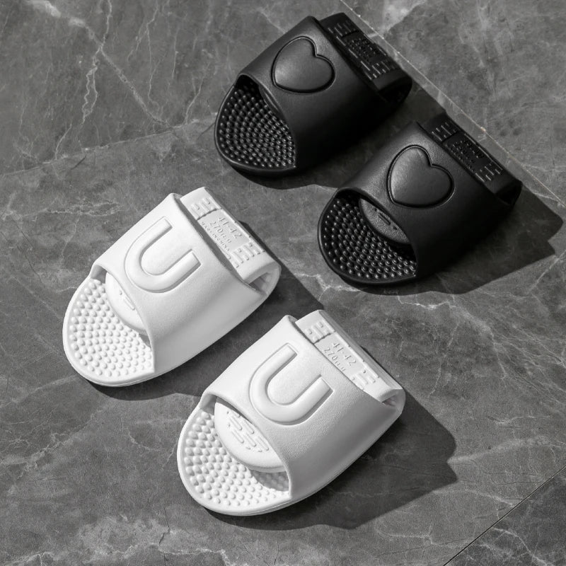 Foldable Portable Men's Slippers Hotel Travel Sandals Home Non-slip