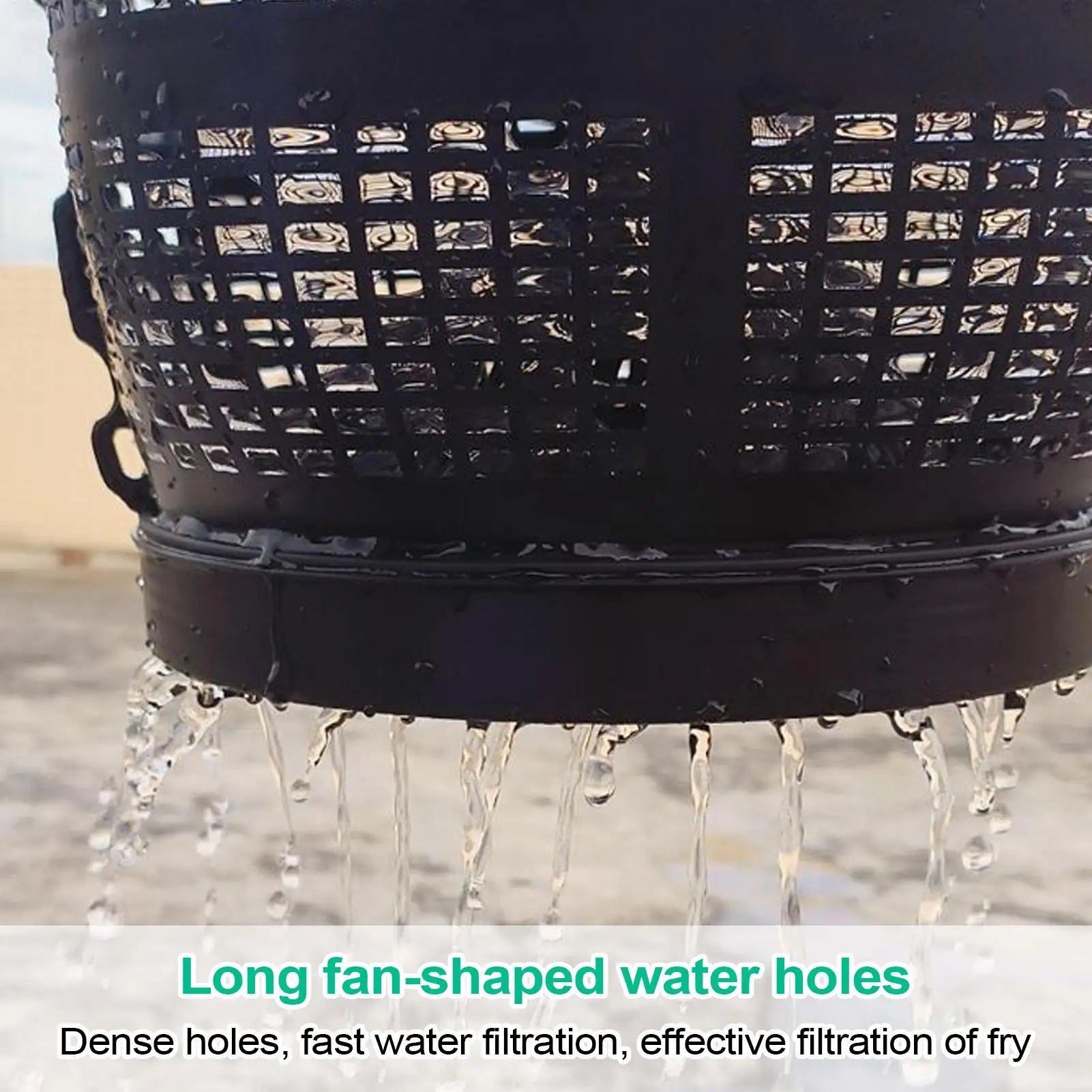Portable Fishing Bait Trap Eel Loach Pot Lightweight Fish Net Cage