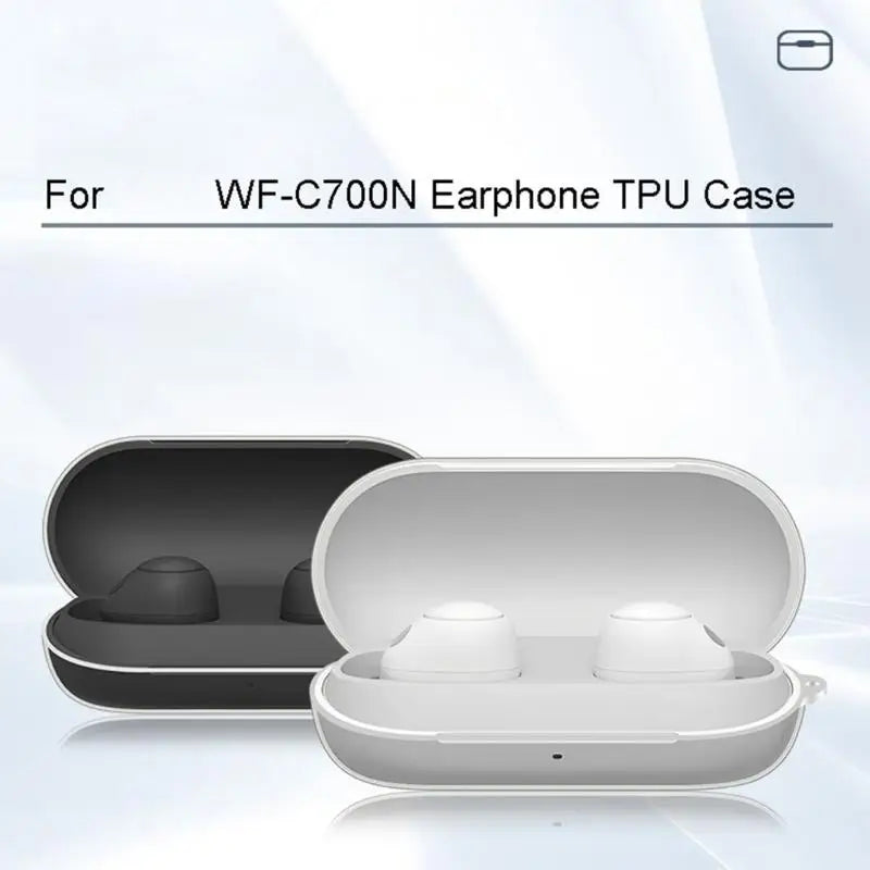652F Compatible for WF-C700N Earphone Cover-Shell Shockproof Anti-scratch Protect Sleeve Washable Housing Dustproof Case Zpaxo