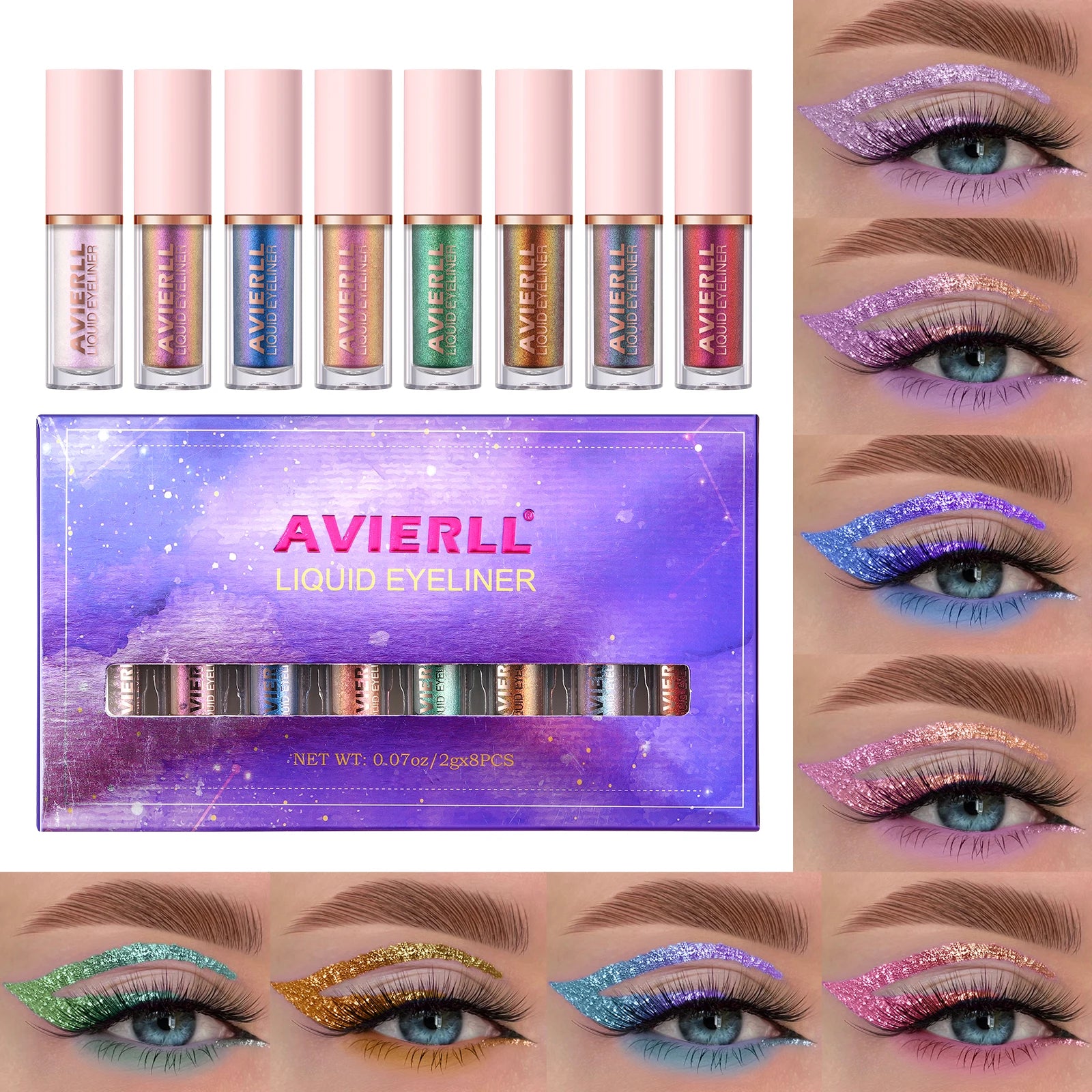 Chameleon Eyeliner 8 Colors Long-lasting Waterproof Colorful Zpaxo Default Title