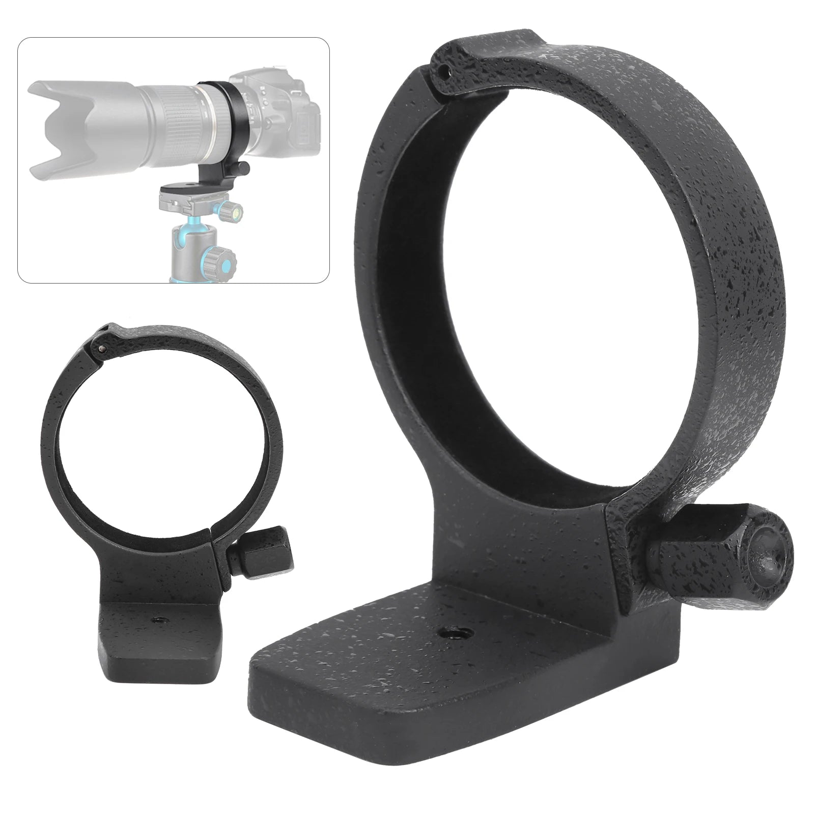 Alloy Lens Collar Tripod Mount Ring Support Bracket Nikon 70 F4 Camera