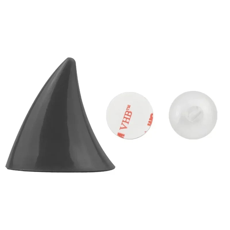 Cute Rubber Horn Helmet Decorations – 2 Pack | Moto Accessory