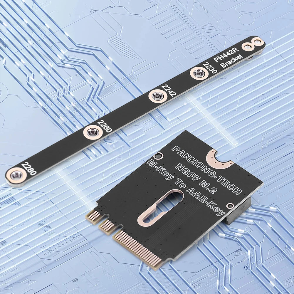 M 2 A+e NVME SSD Adapter E Key PCIE 4 0 Riser Card NGFF A+e-key Male