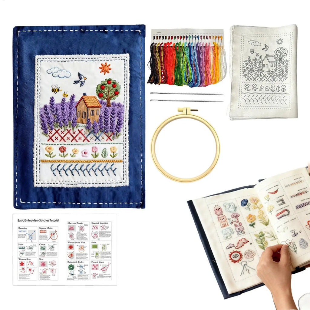 Embroidery Stitches Book For Beginners DIY Sewing Book Stitches Books Embroidery Sewing Book Stitches Books With Tutorials Zpaxo
