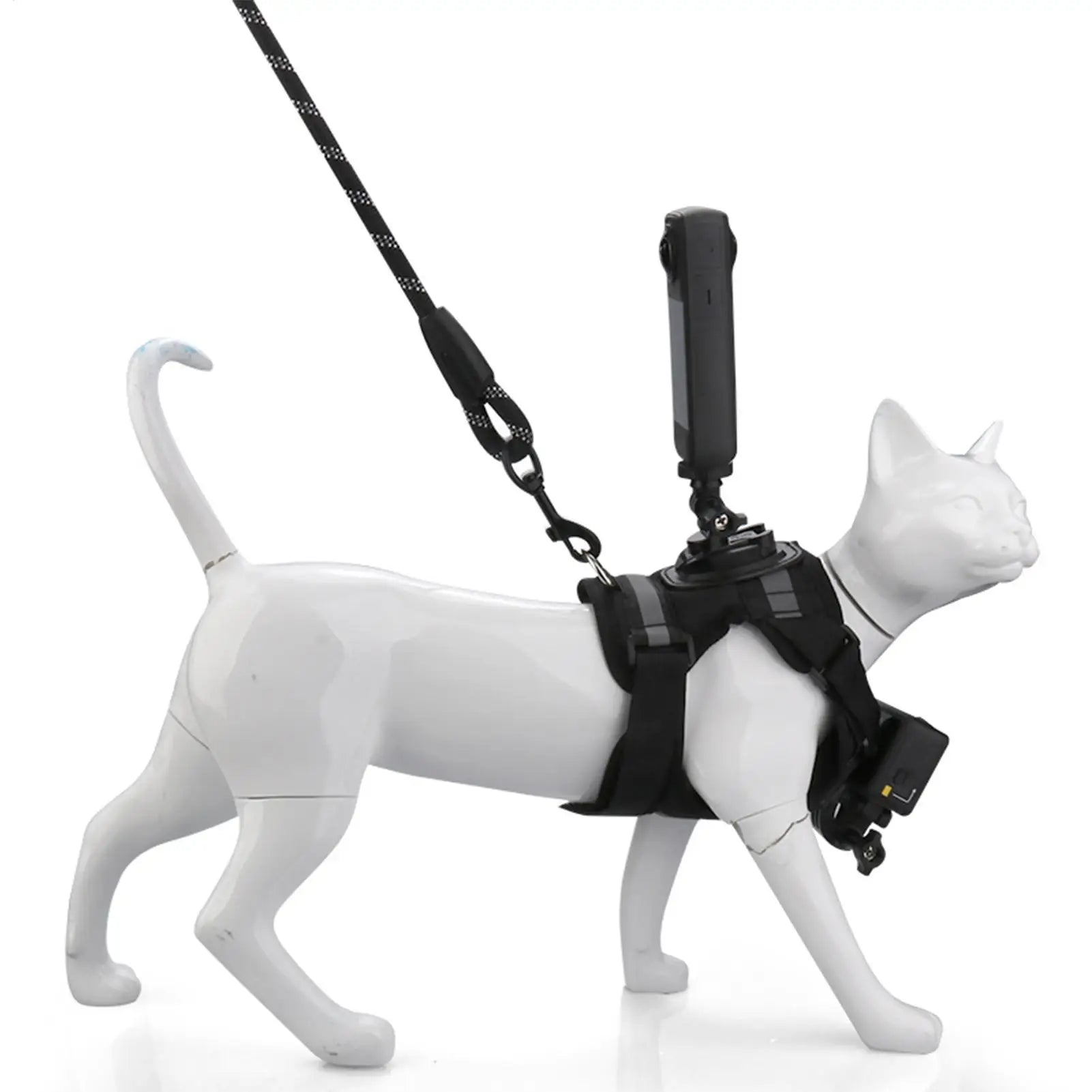 Escape Proof Cat Harness Escape Proof With Camera Mount Adult Cat Harness Vest For Training For Kitten Indoor Outdoor Hiking Zpaxo