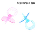 ▶Baby Doll Pacifier Play House Supplies Dollhouse Feeding Nursery Room Toy Color Random 2Pcs Zpaxo 2Pcs random