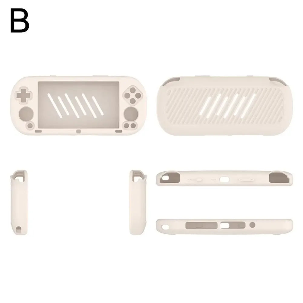 Trimui Smart Game Console Silicone Case Drop-proof Shockproof Zpaxo WHITE