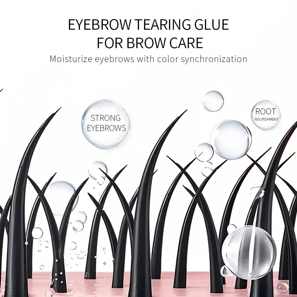 Waterproof Semi Permanent Eyebrow Gel Durable Tattoo Easy Peel Off
