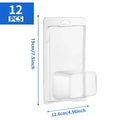 1:64 Die-Cast Car Display Case – Clear Clamshell Protector 6/12/24 PCS
