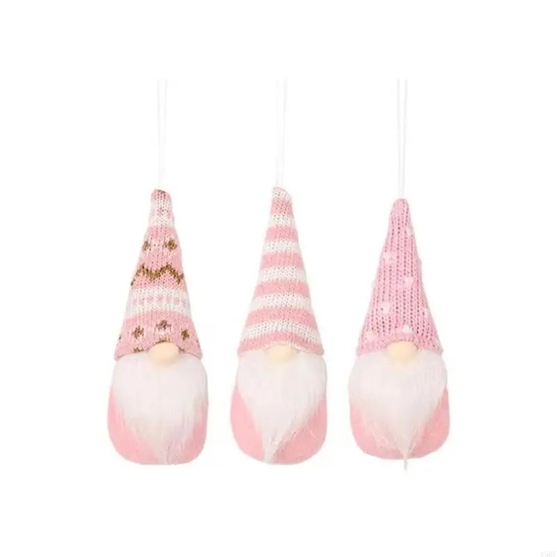 Enchanting No Face Elf Hanging Decoration Knitted Christmas Ornament