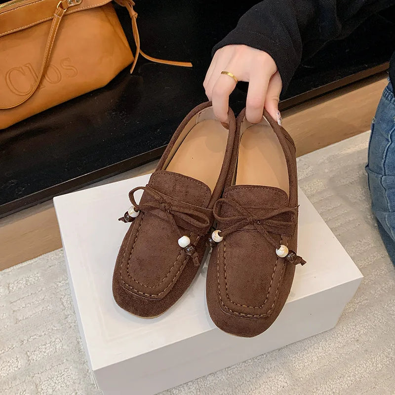 Women Flats Shoes Slip-on Heightening Summer Outdoor Thick Bottom