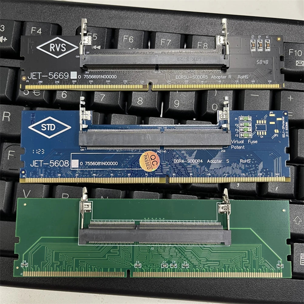 Laptop Desktop Memory Adapter Card DDR3 DDR4 DDR5 SO-DIMM DIMM Zpaxo